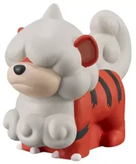 【中古】食玩 トレーディングフィギュア 15.ガーディ(ヒスイのすがた) 「ポケモンキッズ 思い出のポケモンGET!編」