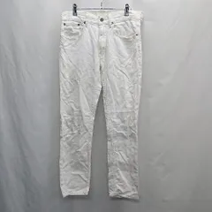◇ Θ POLO RALPH LAUREN ポロ ラルフローレン デニムパンツ サイズ30/30 ホワイト メンズ E  【1502180031342】