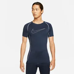 半袖シャツ コンプレッション メンズ ナイキ NIKE プロ Dri-FIT タイトフィット/スポーツウェア トレーニング ランニング   男性 機能性ウェア 紺色 ネイビー トップス/DD1993-451