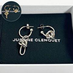 【新品】ジュスティーヌクランケ ピアス 2個セット Justine Clenquet ダリア ピアス Daria earrings シルバー ゴールド パラジウム レディース