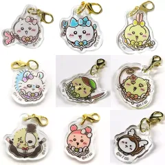 【中古】キーホルダー 全9種セット 「ちいかわ なんか小さくてかわいいやつ まじかるちいかわ ミニアクリルチャーム in カプセル」