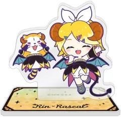 【中古】アクリルスタンド・アクリルパネル 鏡音リン 「初音ミク×ラスカル 2023 アクリルスタンドコレクション」