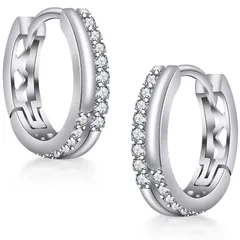 【在庫処分】ピアス ピアス フープピアス ピアス カップル 「愛の秘境」 最高級ジルコニア 金属アレルギー対応 人気 ピアス シルバー925 リング ピアス メンズ プラチナ ピアス レディース 男女兼用 YT.JYUERI アクセサリー