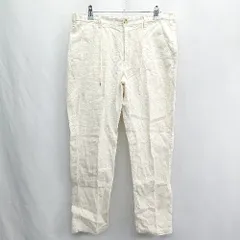 ◇ ⊂ A DAY IN THE LIFE UNITED ARROWS イージーパンツ サイズM アイボリー メンズ E  【1502200008262】