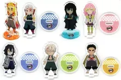 【中古】雑貨 全7種セット 「鬼滅の刃 ランダムデフォルメアクリルマスコット vol.2」
