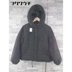 ■ OLIVE des OLIVE オリーブ デ オリーブ 長袖 中綿 ジャケット サイズF ブラック レディース 【中古】 【1103300006471】