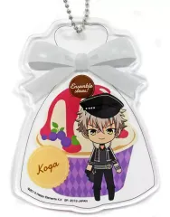 【中古】キーホルダー・マスコット(キャラクター) 大神晃牙 アクリルキーホルダー 「アミューズメント一番カフェ あんさんぶるスターズ! ～お菓子パーティー♪～vol.1」 ドリンク注文特典