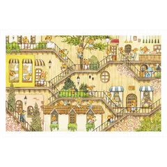 ピントー(Pintoo) 1000ピース プラ製ジグソーパズル【SMART＿グジネズミ達のツリーハウス】(38X59cm)大人向け難しい 破片なし カチっとハマる[H2862]