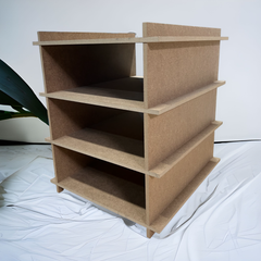 パズルボード 書類 収納 A4 本棚 ラック 棚 MDF-P-007