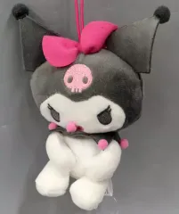 【中古】キーホルダー クロミ おすわりリボンマスコット 「サンリオキャラクターズ」