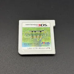 世界樹の迷宮Ⅳ 伝承の巨神 3DS ATLUS 動作確認済み Nintendo アトラス