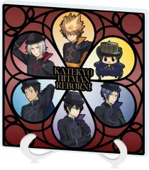 【新品】アクリルスタンド・アクリルパネル [新品] 01.集合デザイン(ゴシックver.) 描き下ろしイラスト アクリルアートボード 「家庭教師ヒットマンREBORN!」