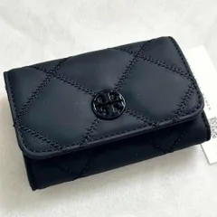 Tory Burch トリーバーチ マットブラック 名刺入れ カードケース