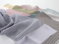 洒落用 正絹 丹後ちりめん 帯揚げ 単品 格子柄 全6色 ak-296 