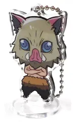 【中古】キーホルダー・マスコット(キャラクター) 嘴平伊之助 「鬼滅の刃 ここみえアクリルフィギュア」