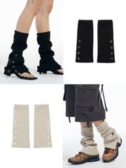 【SETUP‐EXE】Button Leg warmer