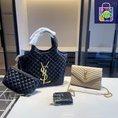 【今日特価】YSL X676 3点セット, バッグインバッグ＆エンベロープバッグ＆ウォレット, 超お得なセット！ [本日特価|新品未使用品]-WT0輸入