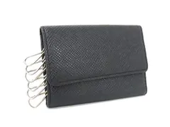 美品 LOUIS VUITTON ルイヴィトン キーケース タイガ M30532 アルドワーズ ブラック系 レザー ユニセックス ミュルティクレ6 6連