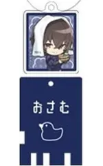 【中古】キーホルダー 太宰治(ミニキャラ) 「文豪ストレイドッグス×極楽湯・RAKU SPA 銭湯へようこそ ～武装探偵社休息編～ トレーディング銭湯錠風キーホルダー」