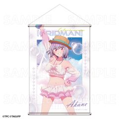C104 グリッドマンユニバース 新条アカネ 特大タペストリー - メルカリ
