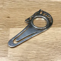 ✨美品✨ HERMES エルメス ルーペ ブックマーカー シルバー　馬 楽天市場】HERMES エルメス ルーペ付き ブックマーカー