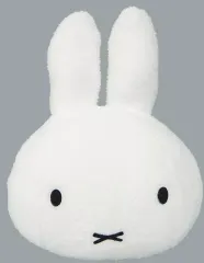 【中古】クッション・本体 ミッフィー(目開き) もこもこフェイスクッション 「ミッフィー」 ナムコ限定