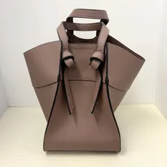 【新品未使用✨】GRL 2Way配色 ノットハンドル レザートートバッグ ブラウン