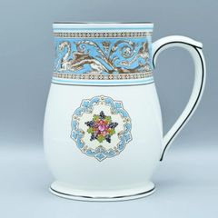 Noritake オールドノリタケ アールデコ女性文パウダーボックスパープル  