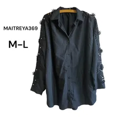 MAITREYA369 レディース 黒 シャツ