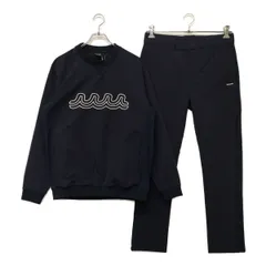 未使用品 メンズ ムータマリン muta MARINE セットアップ 5(M) 紺 ネイビー 裏フリース 防寒