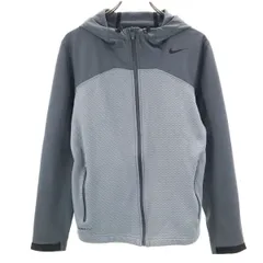 NIKE ナイキ ランニング ジップジャケット S グレー メンズ 古着