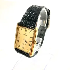良品 OMEGA オメガ DeVille デビル スクエア ゴールド 232