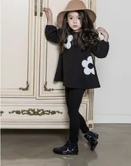 子供服 女の子 トップス 長そで チュニック トレーナー 秋冬 女の子