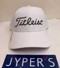 【新品未使用品】タイトリスト プレイヤーズ ステイドライ レインキャップ TH23APSA メンズ ゴルフキャップ ホワイト（葛西店）