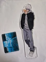 P*o様 呪術廻戦 コスモワールド コラボ アクリルスタンド フィギュア 五条悟 2025年最新】五条悟 アクリルスタンド コスモワールドの人気