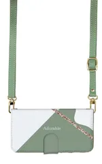 Galaxy S23 SC-51D SCG19 ケース 手帳型 ギャラクシーS23 スマホケース スマホショルダー レザー ストラップ 牛柄 ウシ柄 アニマル 動物柄 かわいい オシャレ 調節可能 130cm  カラー07