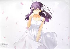 [중고] 포스터 B1 포스터 마키리 벚꽃 [TYPE-MOON전 Fate/stay night -15년의 궤적-]