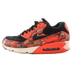 NIKE (ナイキ) × ATMOS AIR MAX 90 RED WE LOVE NIKE アトモス エアマックス ウィーラブナイキ ローカットスニーカー レッド US10.5/28.5cm AQ0926-001