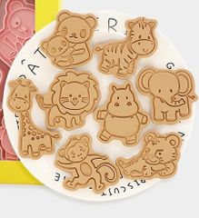 どうぶつ　クッキー型抜き　８点セット