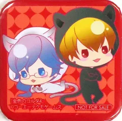 【中古】バッジ・ピンズ(キャラクター) 東金千秋&土岐蓬生 缶バッジ 「PS Vitaソフト 金色のコルダ4」 アニメイト早期予約特典