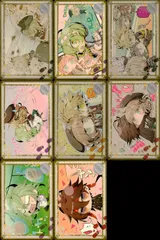 ux200 カード オトメイト アムネシア まとめ ミニキャラ　No 39 42 43 46 47 49 54 58 AMNESIA World MOVIC ムービック