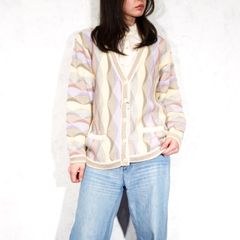 Venica Double collar knit cardigan - メルカリ