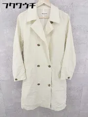 ◇ ◎ MELROSE メルローズ ベルト付 長袖 トレンチ コート サイズ2 クリーム レディース 【中古】 【1002802422140】のサムネイル