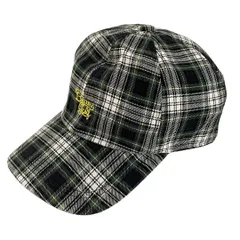 BEAMS GOLF ビームスゴルフ キャップ グリーン×白 チェック