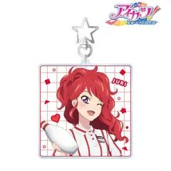 【新品/公式】アイカツ！ 10th STORY ～未来へのSTARWAY～ 描き下ろし 紅林珠璃 ROUND1ver. BIGアクリルキーホルダー