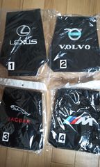 BMW　ヘッドレストカバー　単品　レクサス　ボルボ　BMW　ジャガー　お1つお選び下さい