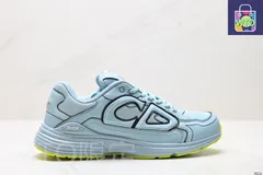 Dior（ディオール）B30 メッシュ生地厚底レース付きレジャーロートップスニーカー 男女兼用ダッドシューズ-WTO輸入1-DYO71