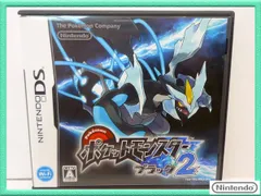 任天堂 Nintendo DS ソフト ポケットモンスター ブラック2 ゲームソフト ニンテンドー ポケモン 取説 人気 美品 お買得 必見
