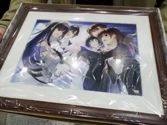 ぎん太郎】直筆サインA3複製原画・詩乃生誕祭 ジークレー 美術品 絵画