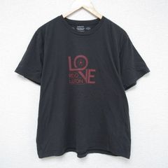 XL/古着 リーバイス Levis 半袖 ブランド Tシャツ メンズ コットン クルーネック 黒 ブラック 25jun06 中古